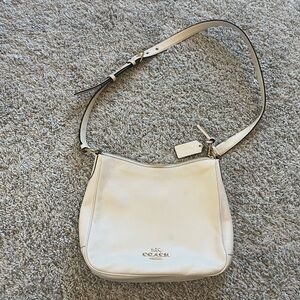 Coach Off-White Leather Shoulder Bag